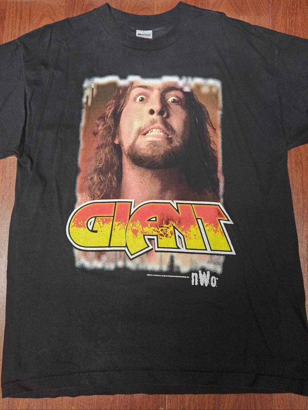 Black "Giant" Graphic Tee - Men’s Wrestling T-Shirt